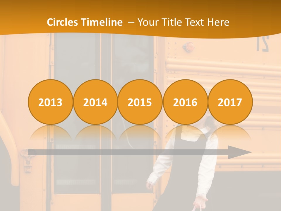 Window Transportation Heavy PowerPoint Template