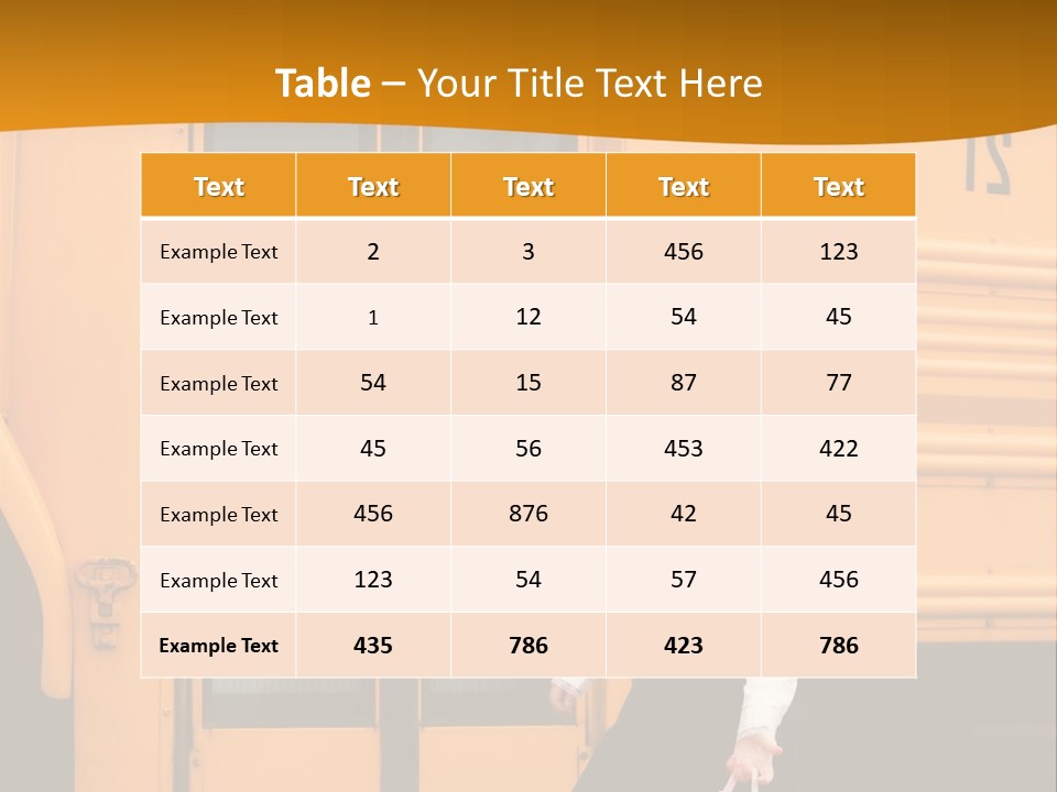 Window Transportation Heavy PowerPoint Template