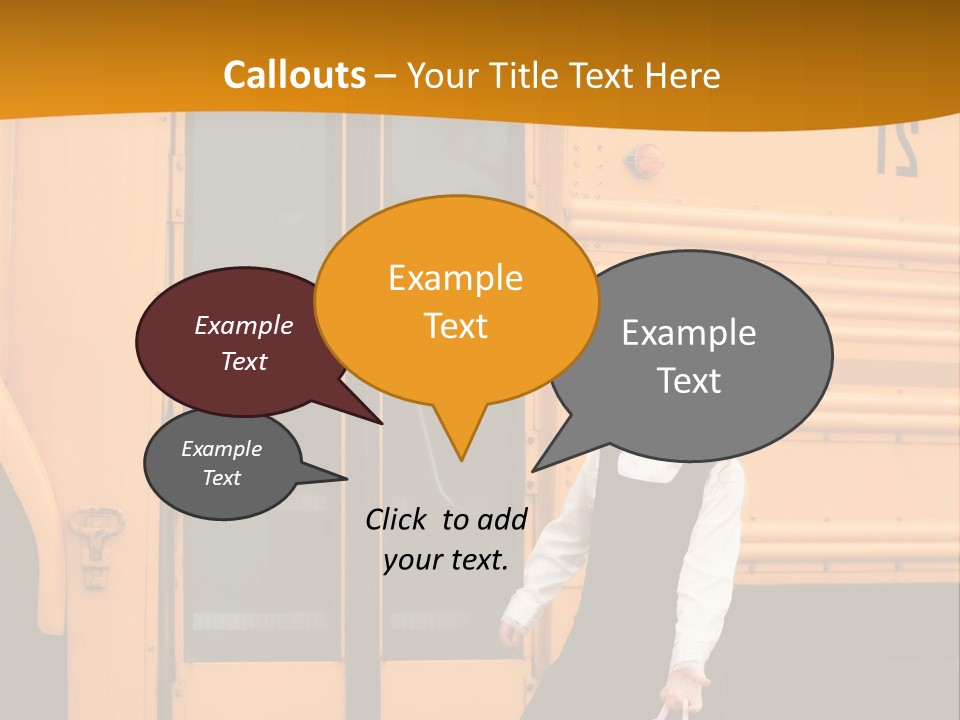Window Transportation Heavy PowerPoint Template