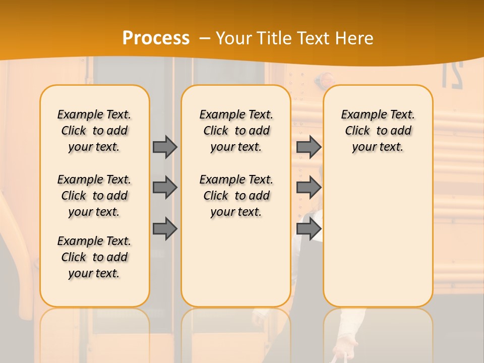 Window Transportation Heavy PowerPoint Template