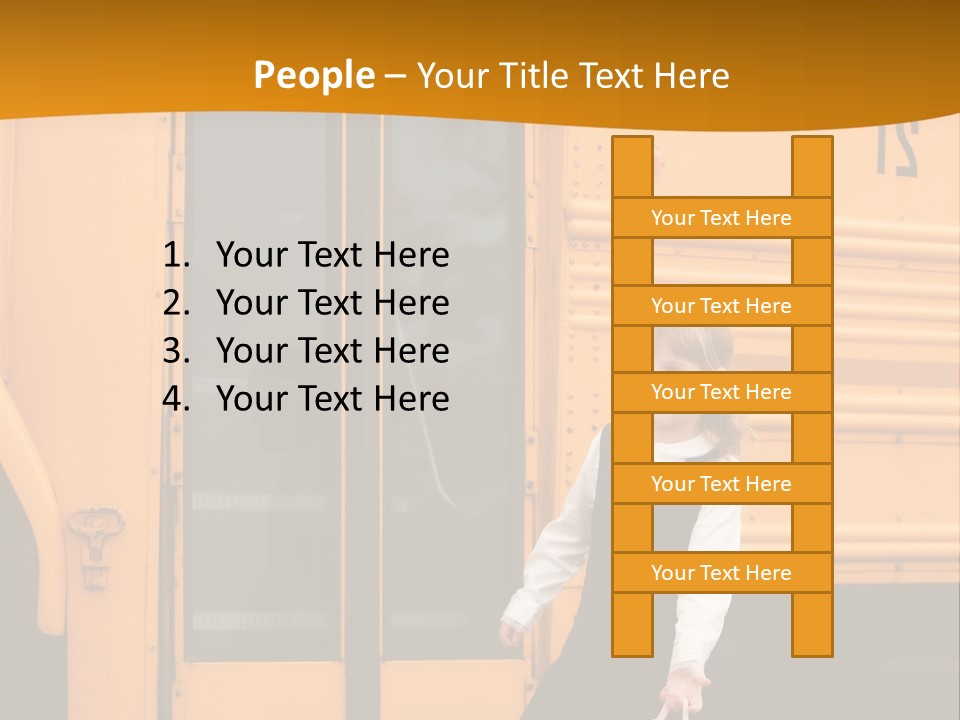 Window Transportation Heavy PowerPoint Template