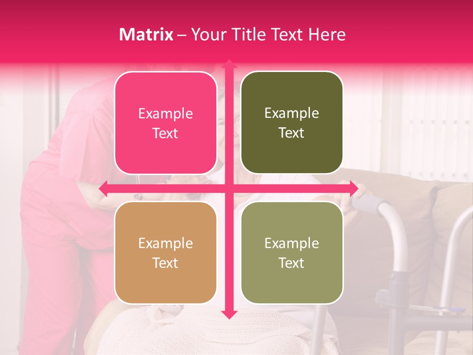 Handicapped Retiree Disabled PowerPoint Template