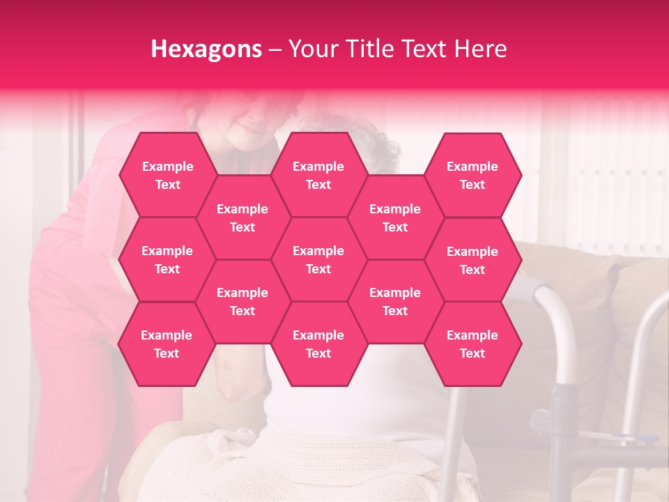 Handicapped Retiree Disabled PowerPoint Template