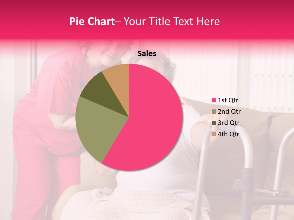 Handicapped Retiree Disabled PowerPoint Template