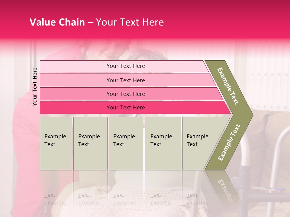 Handicapped Retiree Disabled PowerPoint Template