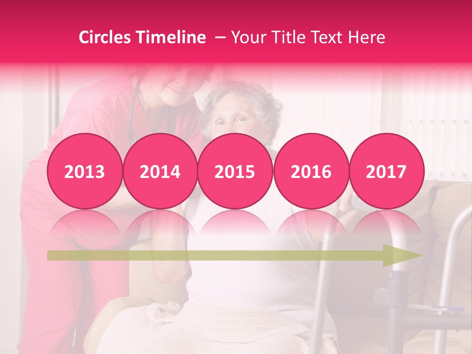 Handicapped Retiree Disabled PowerPoint Template