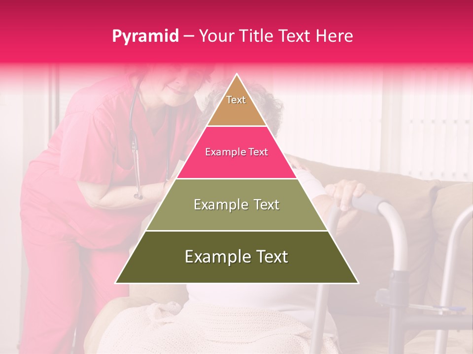 Handicapped Retiree Disabled PowerPoint Template