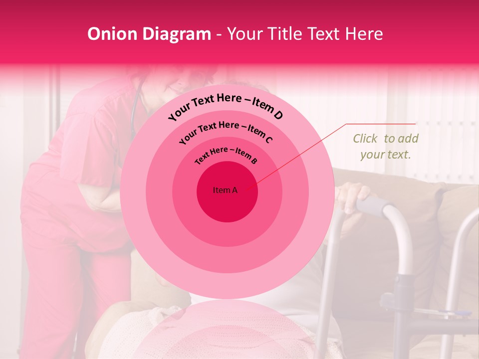 Handicapped Retiree Disabled PowerPoint Template