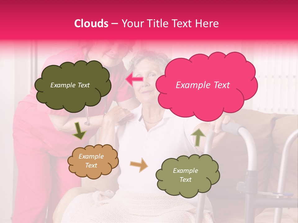 Handicapped Retiree Disabled PowerPoint Template