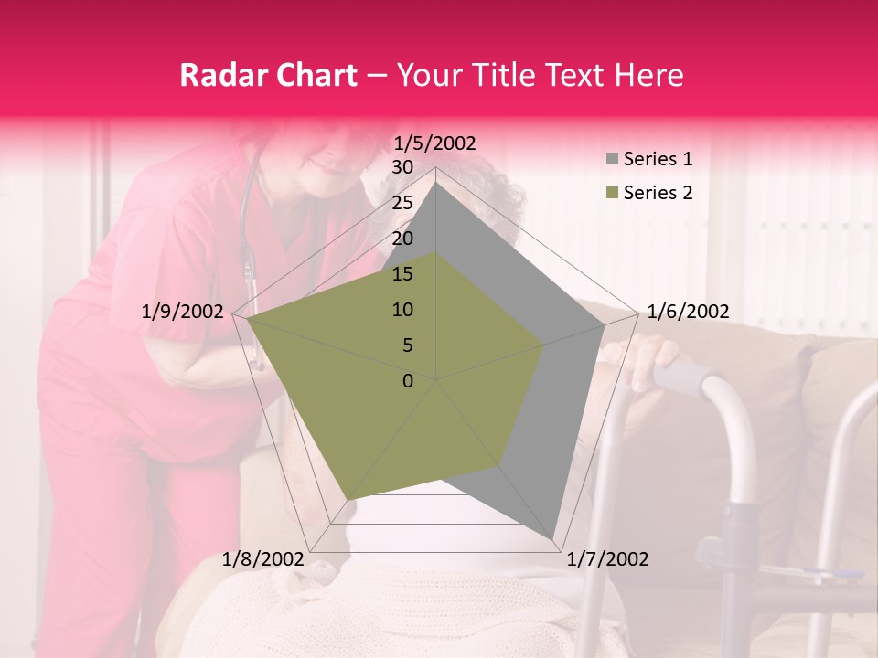 Handicapped Retiree Disabled PowerPoint Template