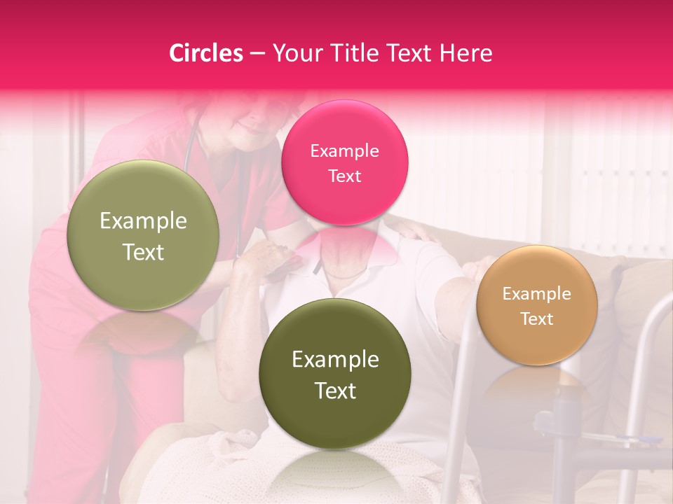 Handicapped Retiree Disabled PowerPoint Template