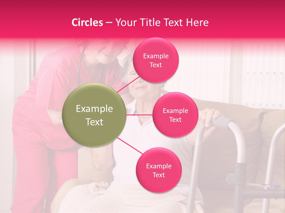 Handicapped Retiree Disabled PowerPoint Template