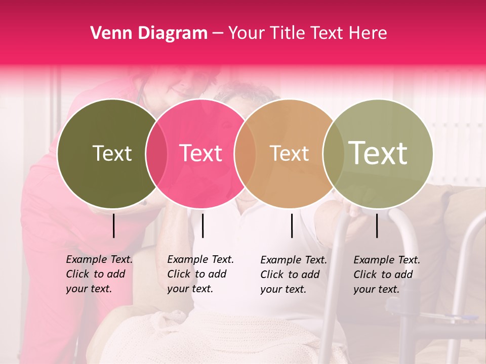 Handicapped Retiree Disabled PowerPoint Template