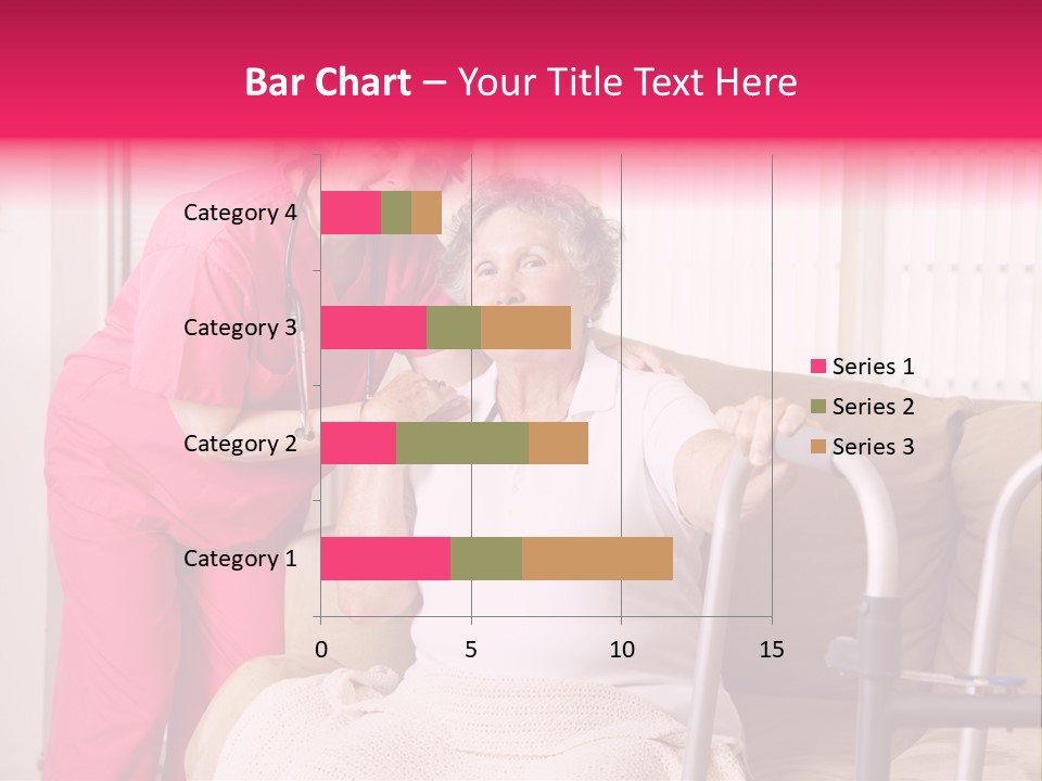 Handicapped Retiree Disabled PowerPoint Template