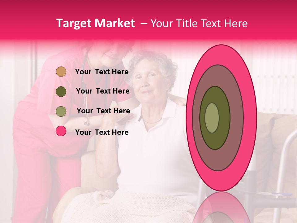 Handicapped Retiree Disabled PowerPoint Template