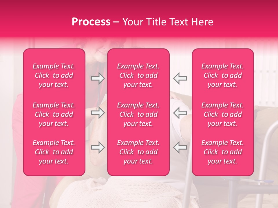 Handicapped Retiree Disabled PowerPoint Template