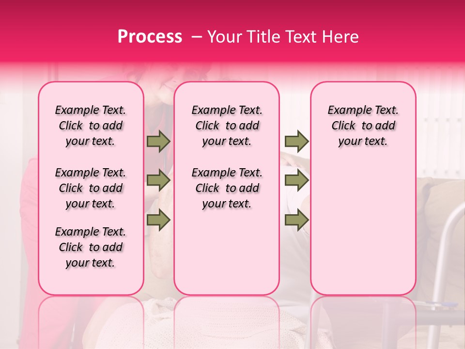 Handicapped Retiree Disabled PowerPoint Template