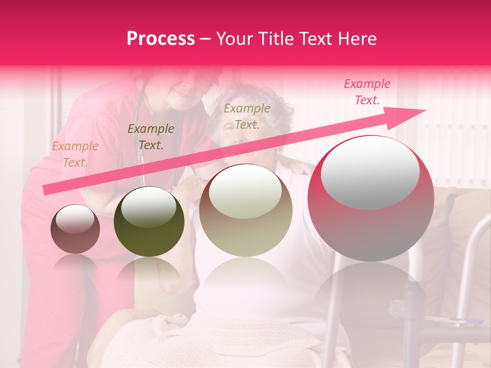 Handicapped Retiree Disabled PowerPoint Template