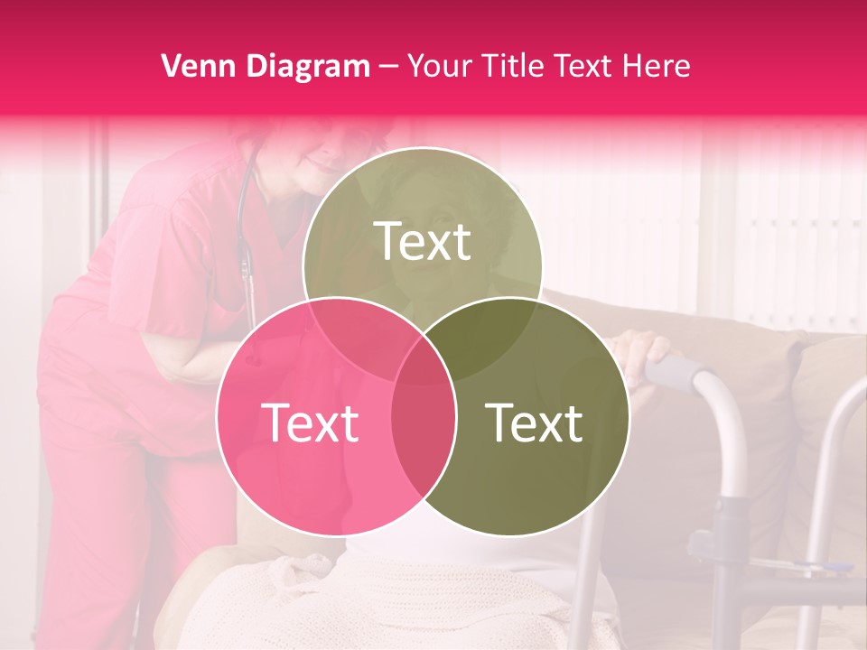 Handicapped Retiree Disabled PowerPoint Template