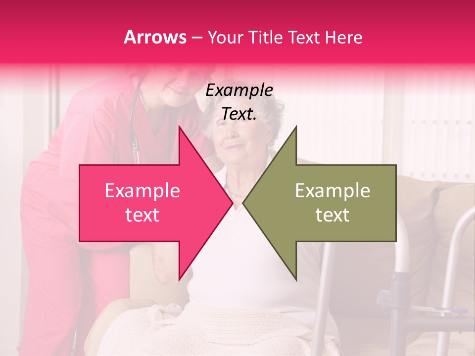 Handicapped Retiree Disabled PowerPoint Template