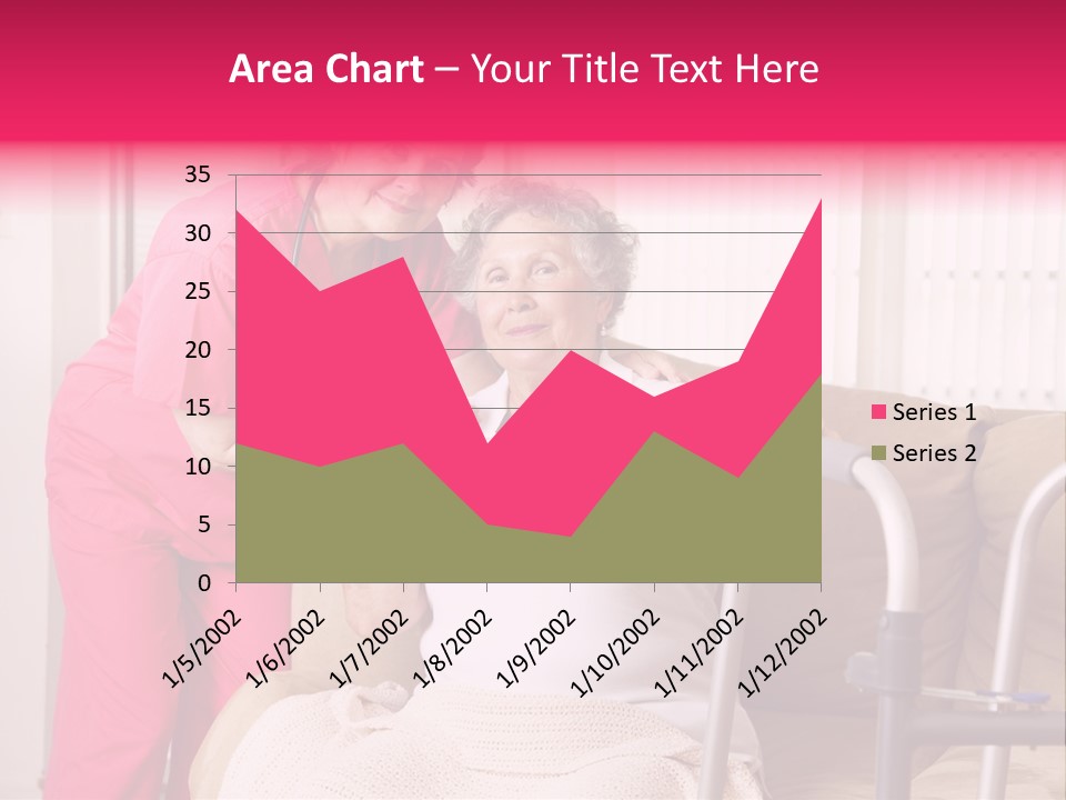 Handicapped Retiree Disabled PowerPoint Template