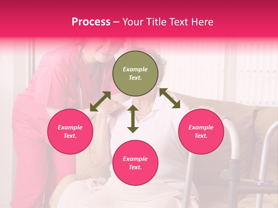 Handicapped Retiree Disabled PowerPoint Template