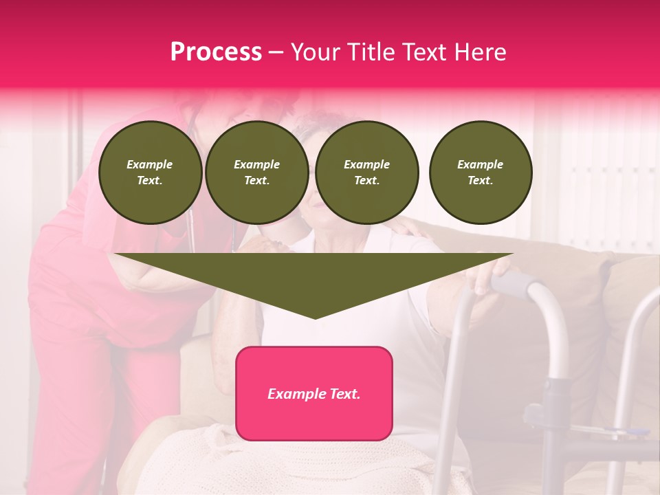 Handicapped Retiree Disabled PowerPoint Template