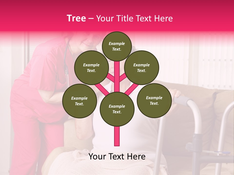 Handicapped Retiree Disabled PowerPoint Template