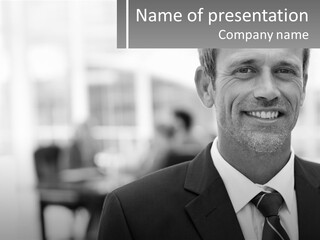 Meeting Charismatic Company PowerPoint Template