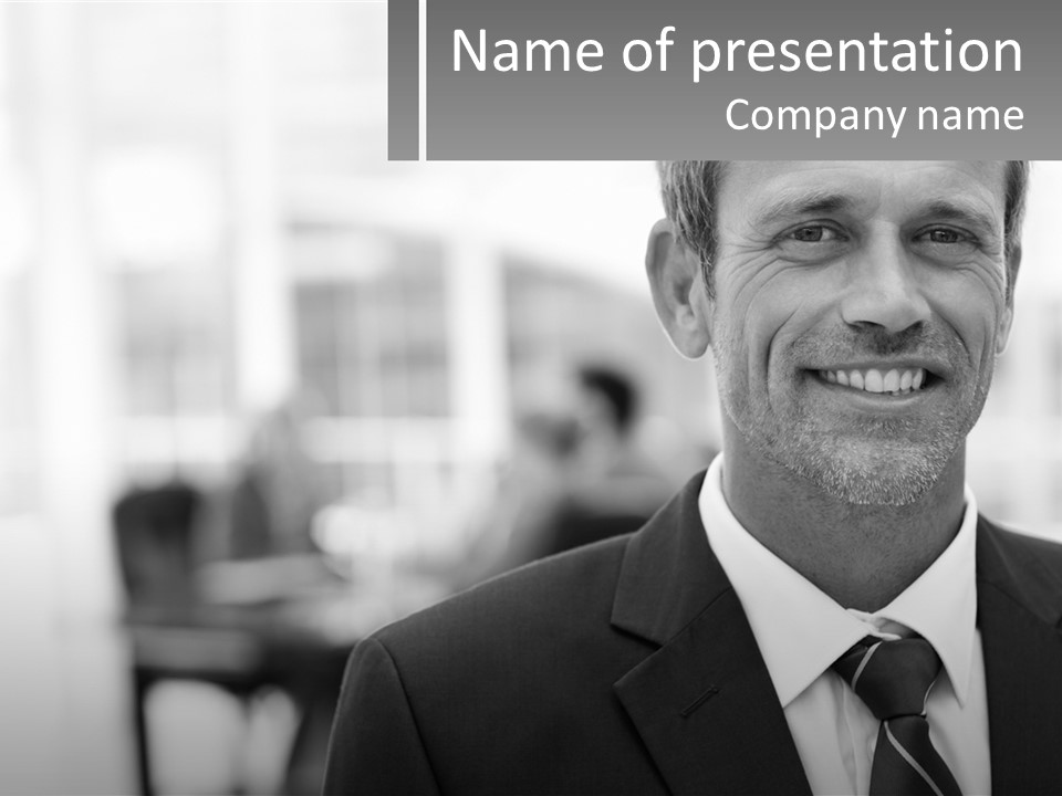 Meeting Charismatic Company PowerPoint Template