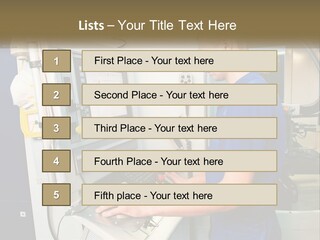 Setup Automated Industry PowerPoint Template
