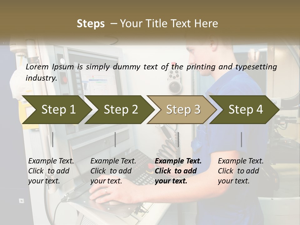 Setup Automated Industry PowerPoint Template