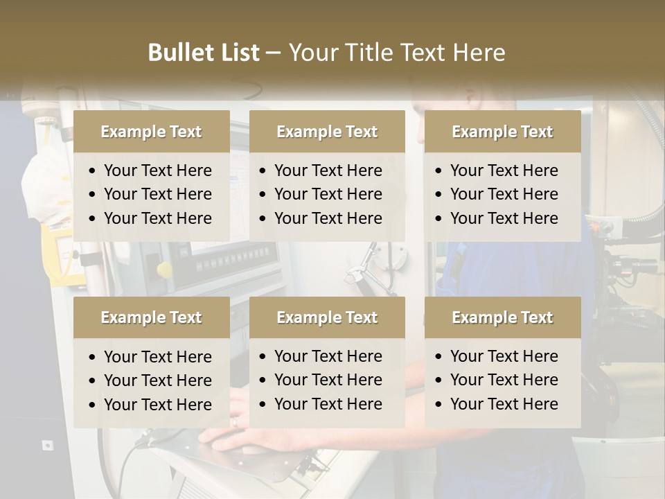 Setup Automated Industry PowerPoint Template