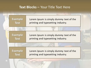 Setup Automated Industry PowerPoint Template