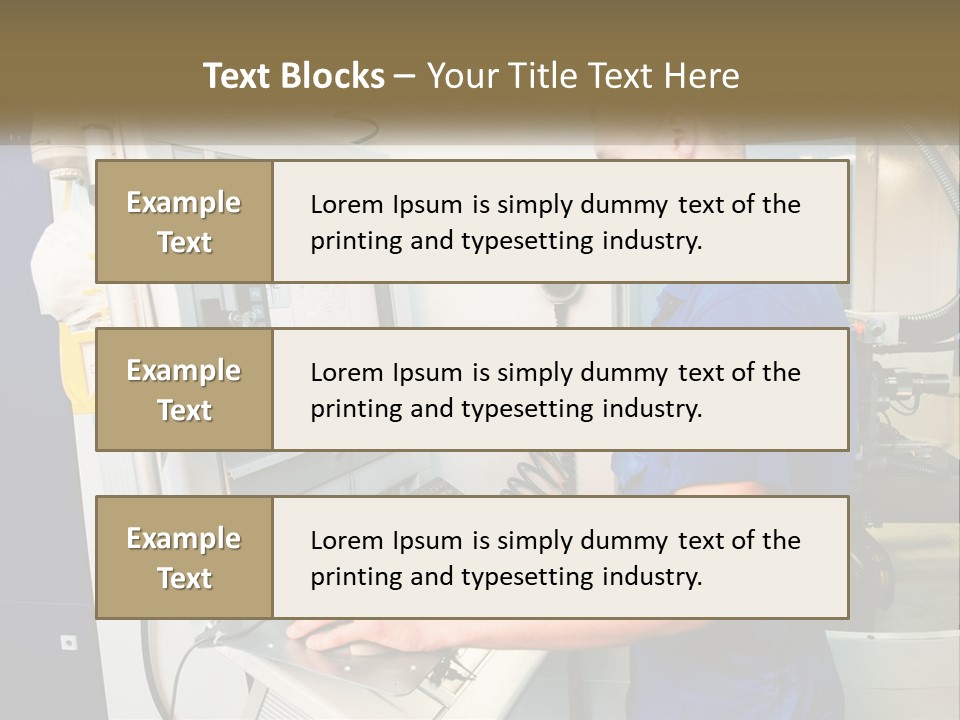 Setup Automated Industry PowerPoint Template