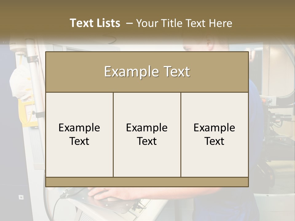 Setup Automated Industry PowerPoint Template