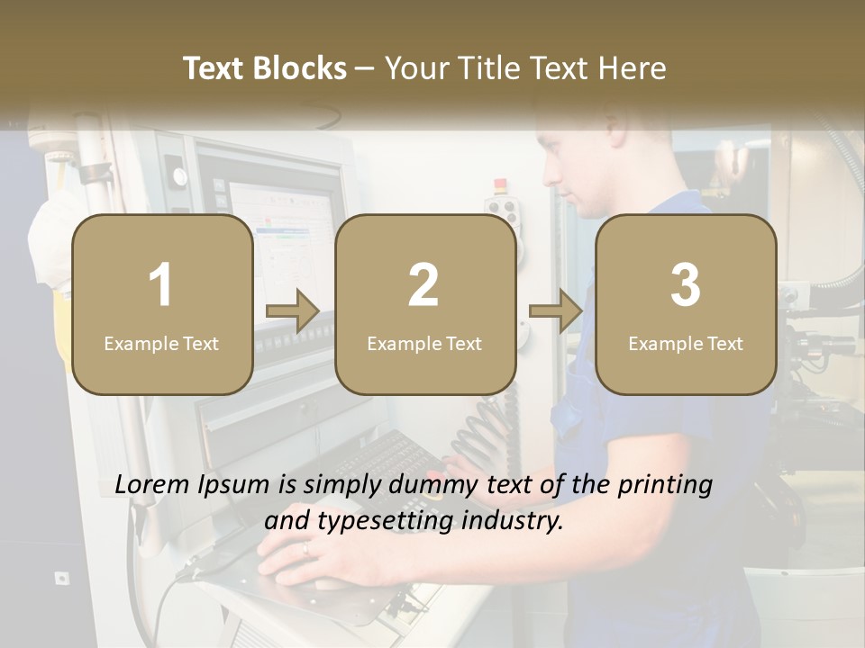 Setup Automated Industry PowerPoint Template
