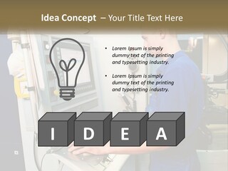 Setup Automated Industry PowerPoint Template