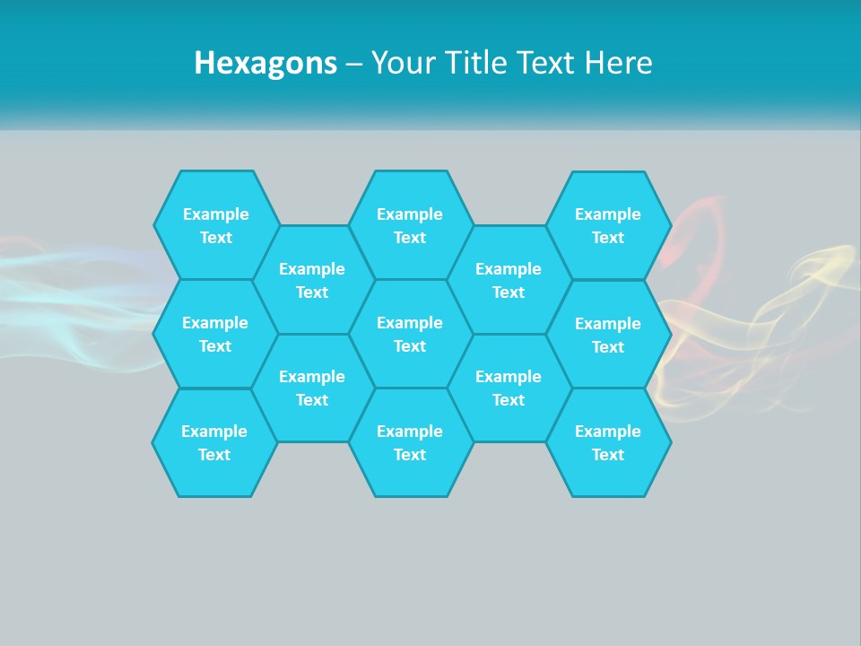 Smoke Flowing Heat PowerPoint Template