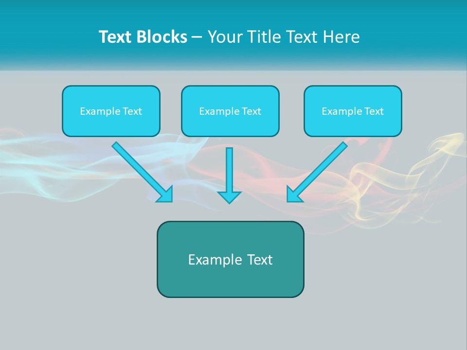 Smoke Flowing Heat PowerPoint Template