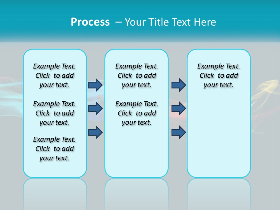 Smoke Flowing Heat PowerPoint Template