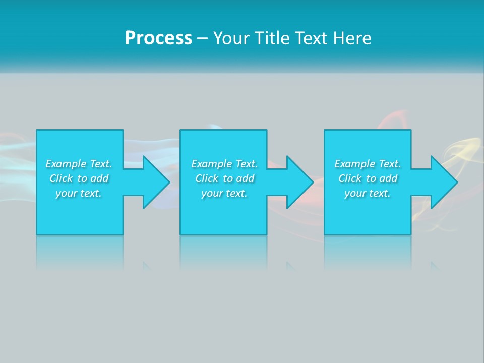 Smoke Flowing Heat PowerPoint Template