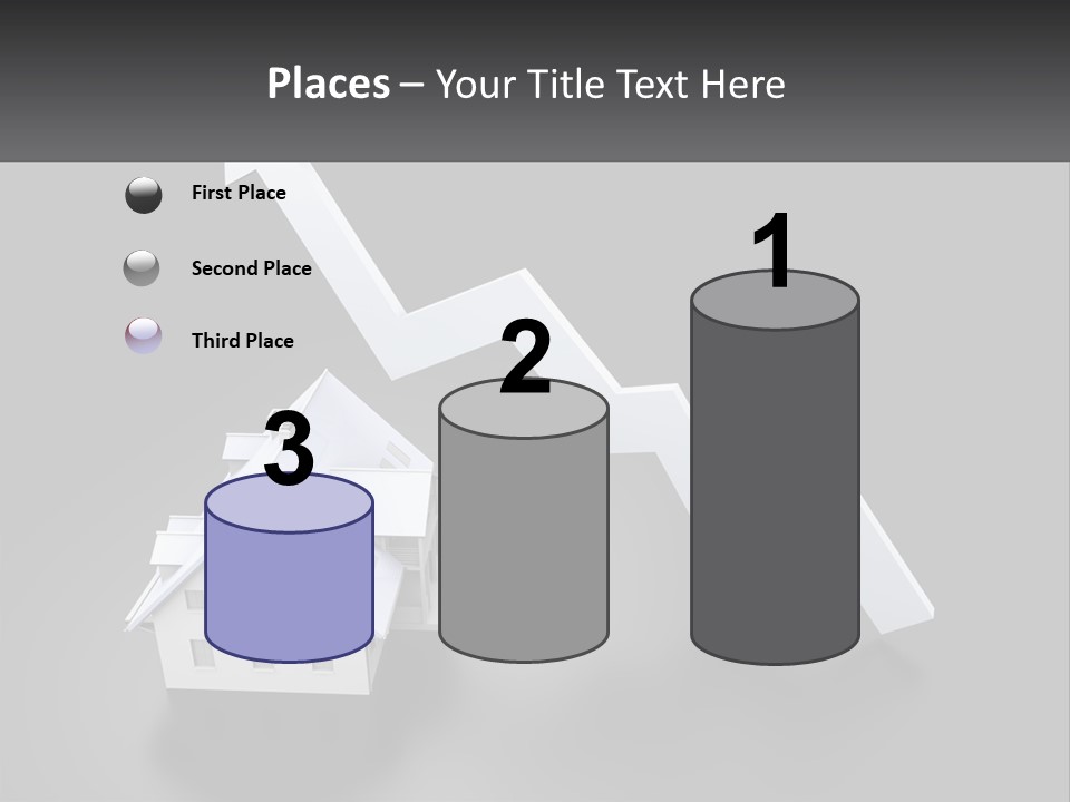 Graphic Achievement Improvement PowerPoint Template