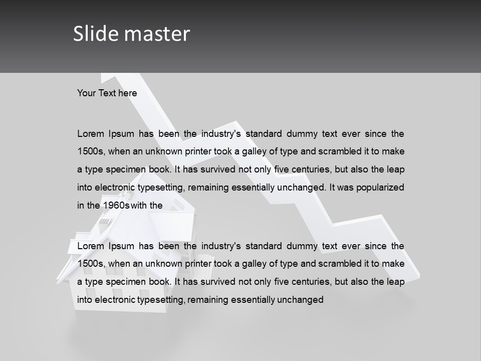 Graphic Achievement Improvement PowerPoint Template