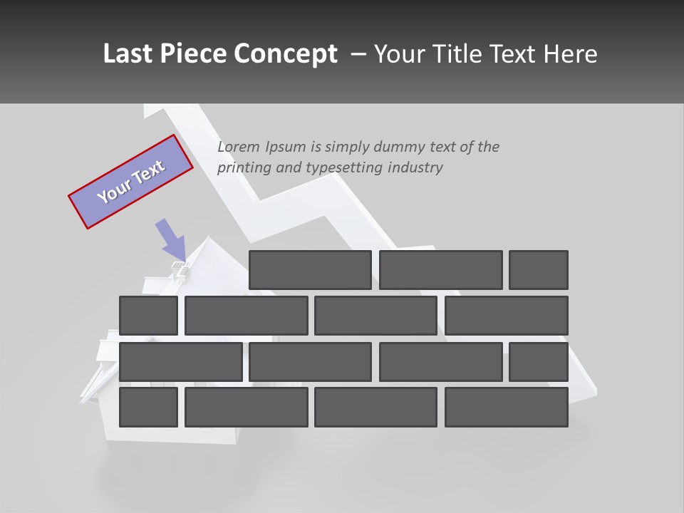 Graphic Achievement Improvement PowerPoint Template