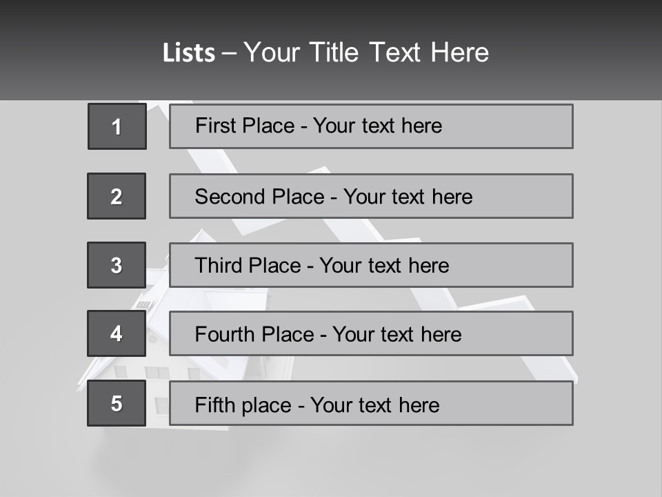 Graphic Achievement Improvement PowerPoint Template
