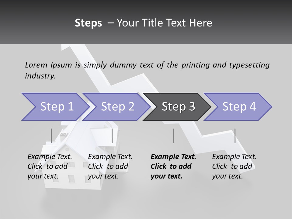 Graphic Achievement Improvement PowerPoint Template