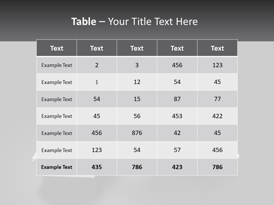 Graphic Achievement Improvement PowerPoint Template