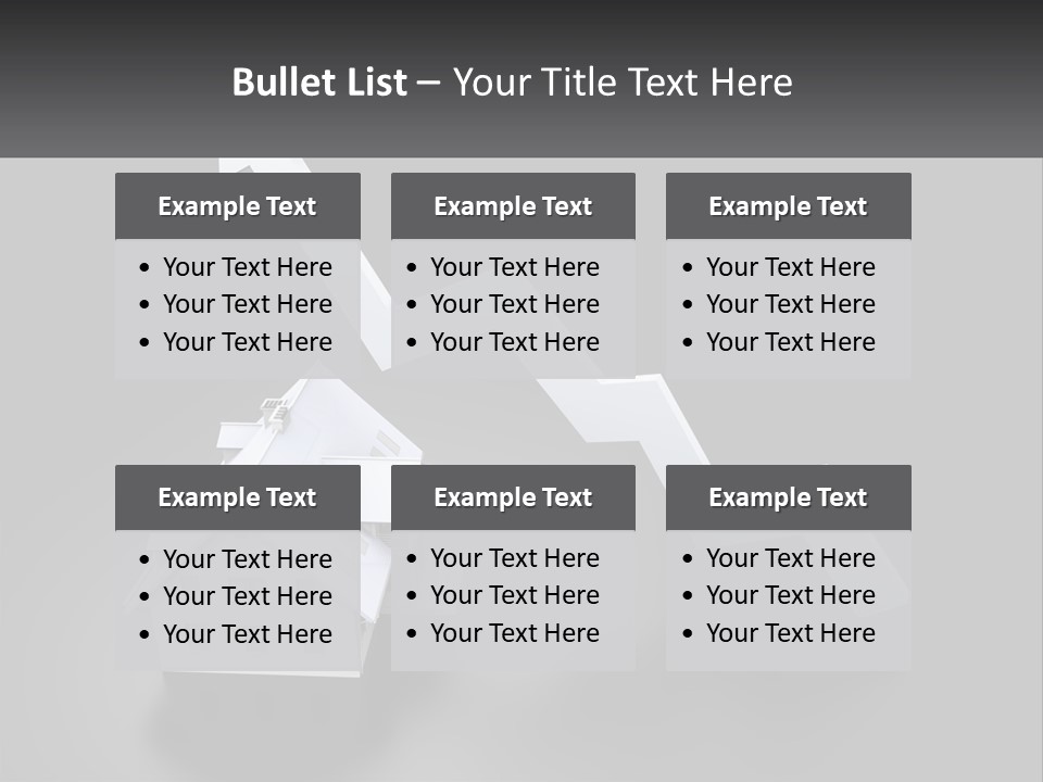 Graphic Achievement Improvement PowerPoint Template