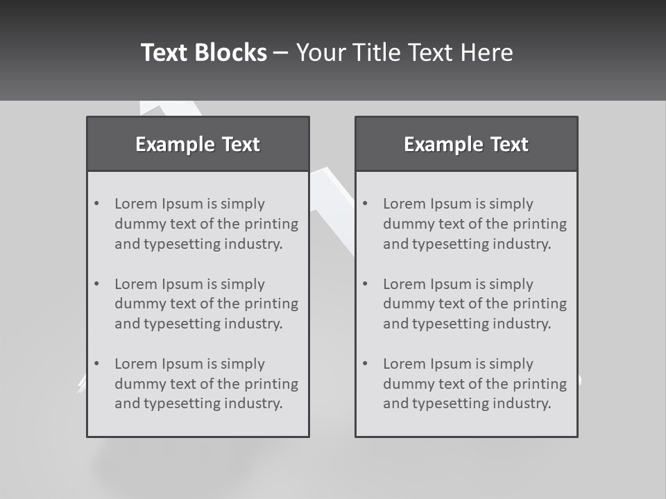 Graphic Achievement Improvement PowerPoint Template